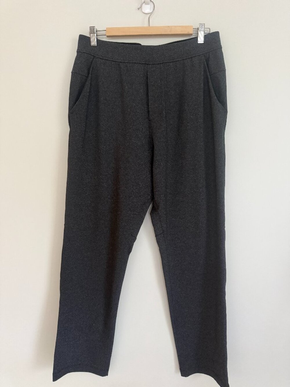 Lululemon Pants Men Large Straight Leg Pants Pockets Stretch Gray